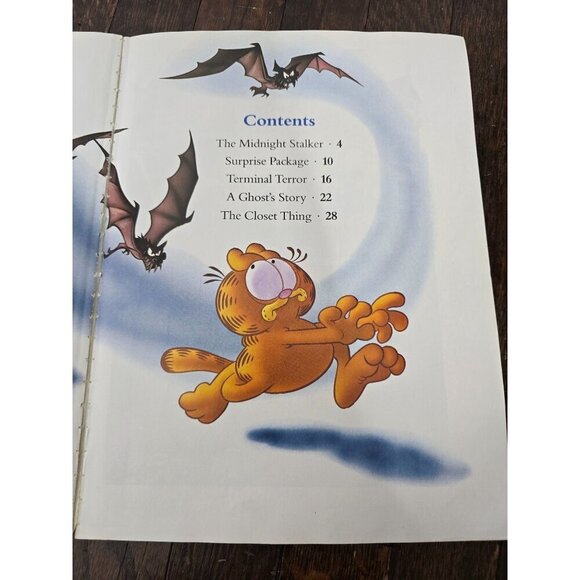Garfield's Scary Tales by Jim Kraft Picture Book Halloween - Picture 4 of 12